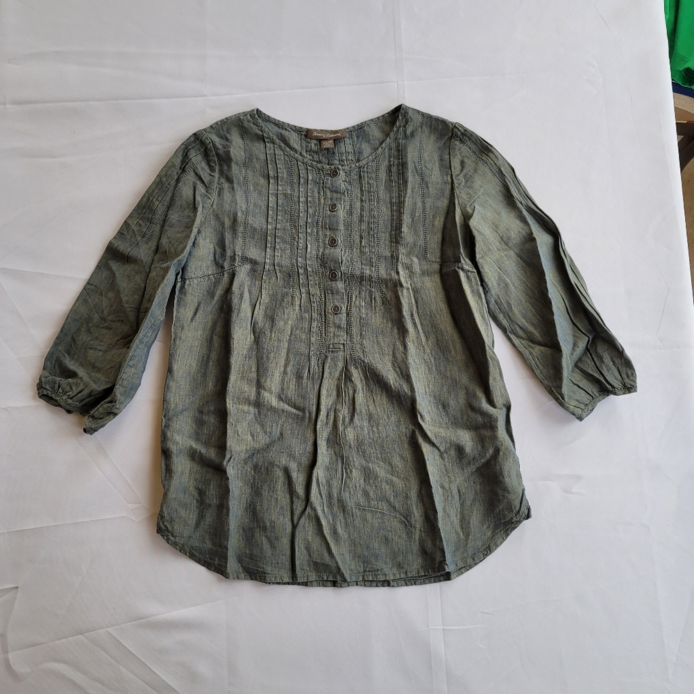 Tommy Bahama Linen Blouse - size XS